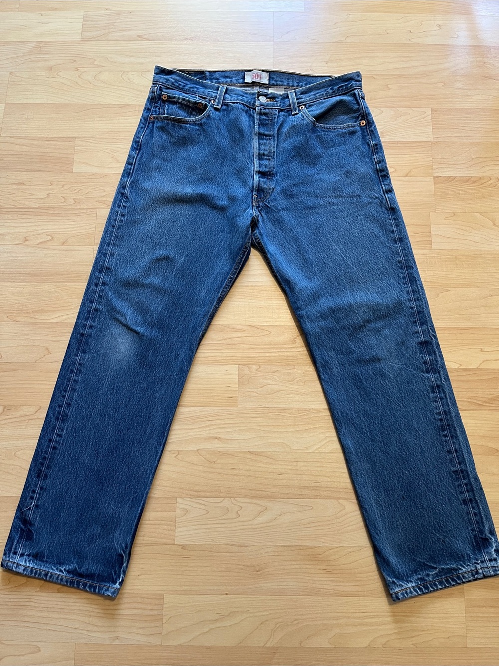Levi's 501 XX Vintage Blue Jeans 34 x 29 - Picture 2 of 14